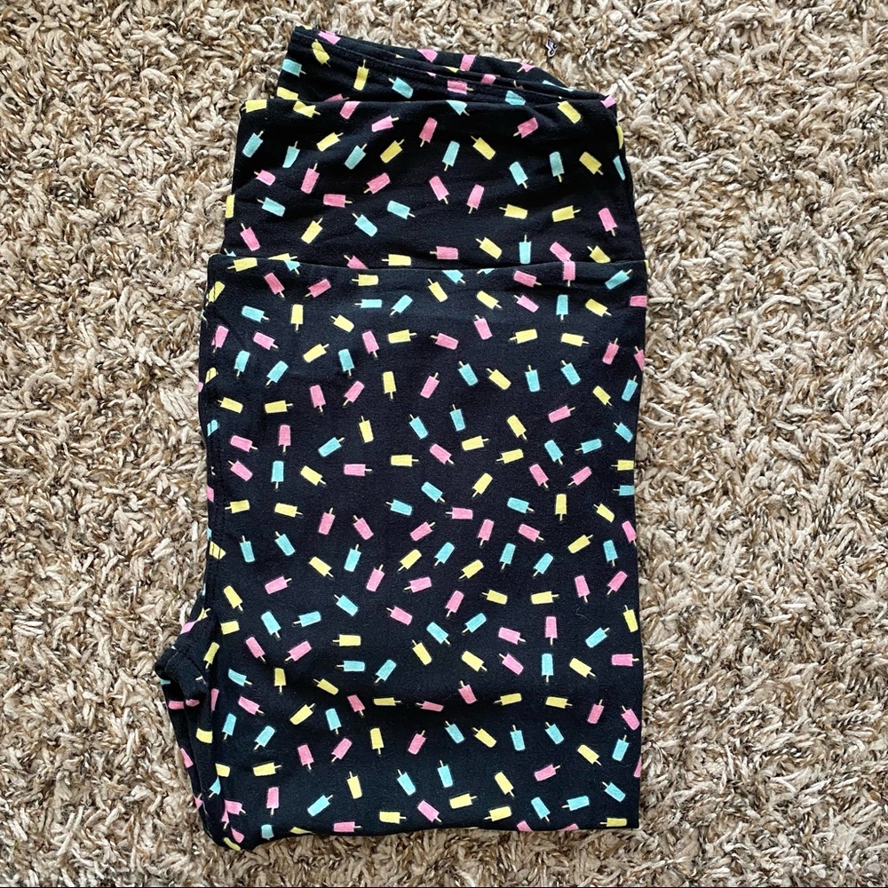 NWOT LuLaRoe OS Popsicle Leggings